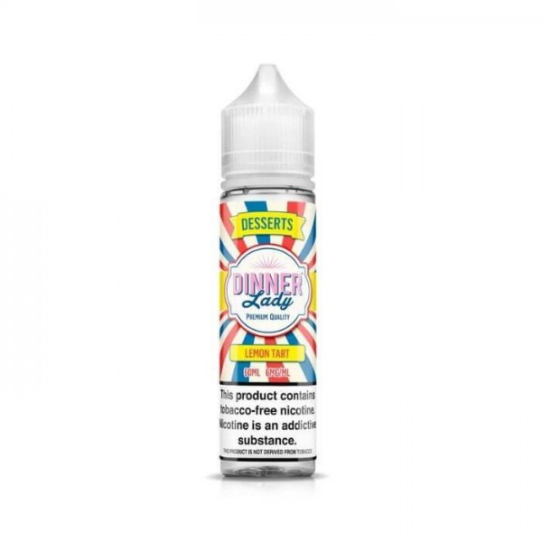 Lemon Tart Synthetic Nicotine Vape Juice by Vape Dinner Lady