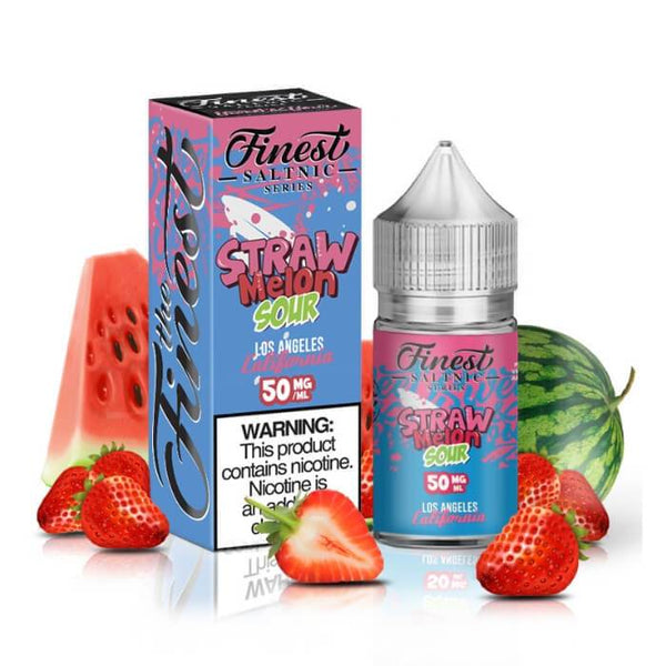 Strawmelon Sour by The Finest Salt Nic Series E-Liquid