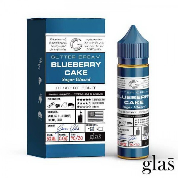 Blueberry Cake E-Liquid by Glas Basix Series