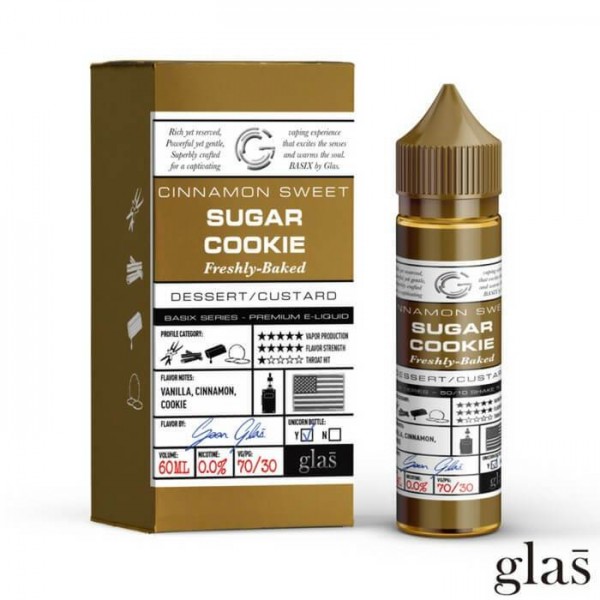 Sugar Cookie E-Liquid by Glas Basix Series