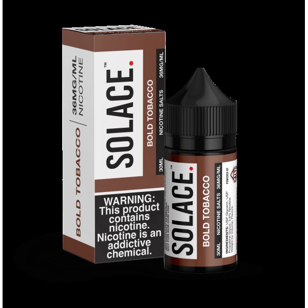 Bold Tobacco by Solace Salts eJuice