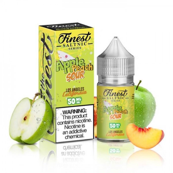 Apple Peach Sour by The Finest Salt Nic Series E-Liquid