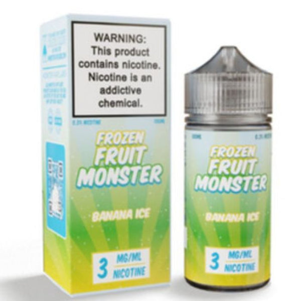 Banana Ice Tobacco Free Nicotine Vape Juice by Frozen Fruit Monster