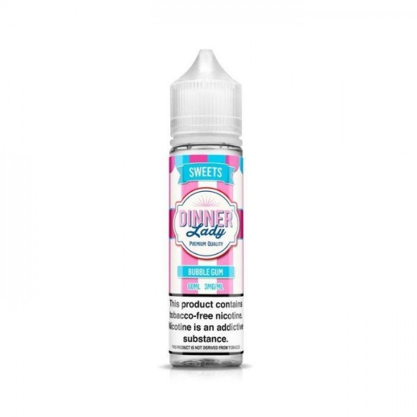 Bubblegum Synthetic Nicotine Vape Juice by Vape Dinner Lady