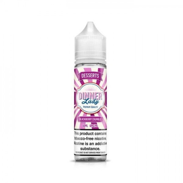 Blackberry Crumble Synthetic Nicotine Vape Juice by Vape Dinner Lady