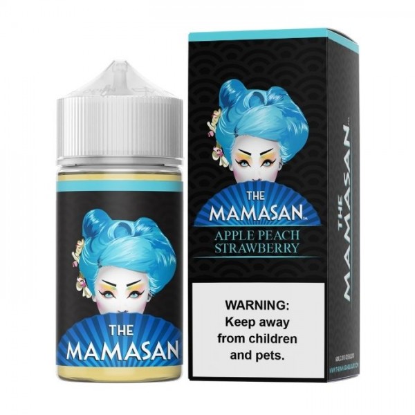 Apple Peach Strawberry Vape Juice by The Mamasan