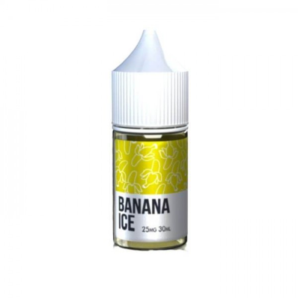 Banana Ice by Saucy Nicotine Salt E-Liquid