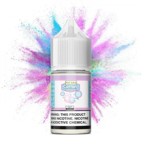 Cotton Carnival by Pod Juice Nicotine Salt E-Liquid