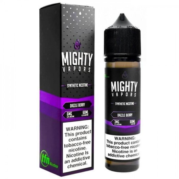 Dazzle Berry Synthetic Nicotine Vape Juice by Mighty Vapors
