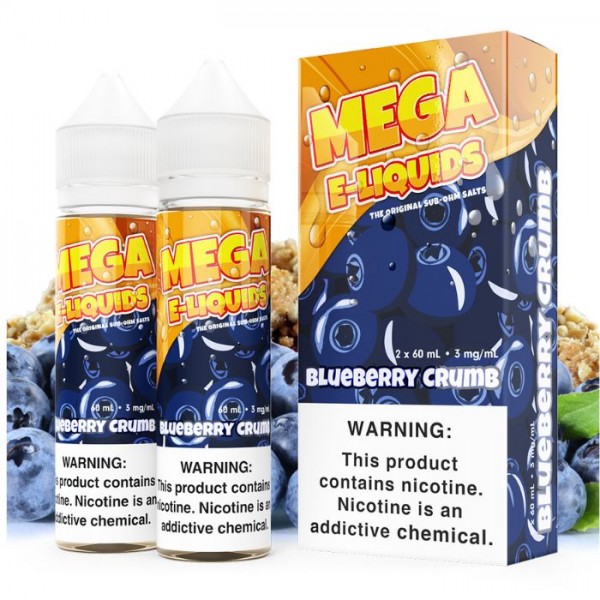 Blueberry Crumb by Mega E-Liquids