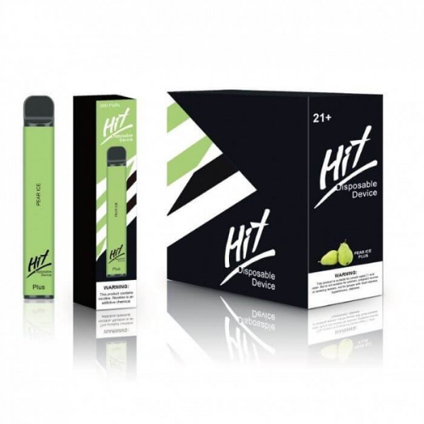 Hit Plus Pear Ice Disposable Vape - 600 Puffs