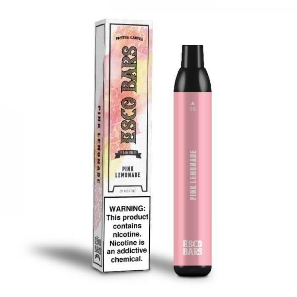 Pink Lemonade Disposable Vape by Esco Bars Mesh - 2500 Puffs