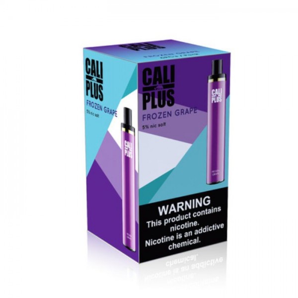 Cali Plus Frozen Grape Disposable Vape Pen - 1500 Puffs