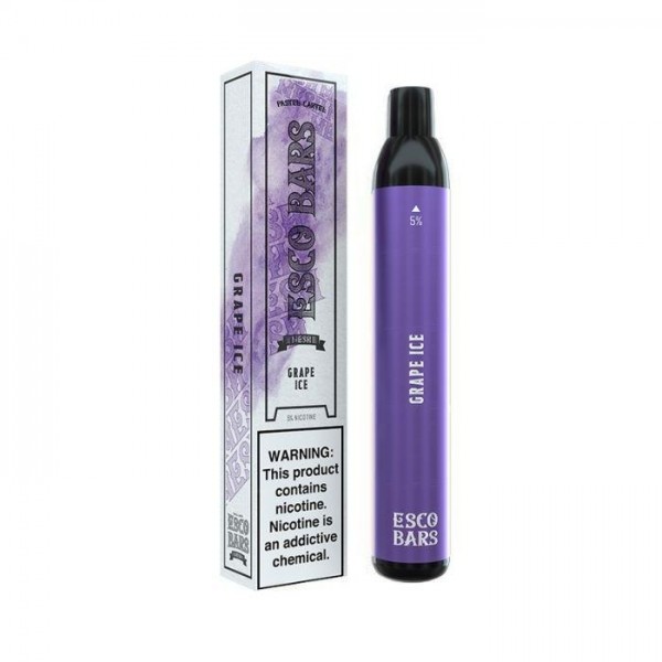 Esco Bars Mesh Grape Ice Disposable Vape Pen - 2500 Puffs