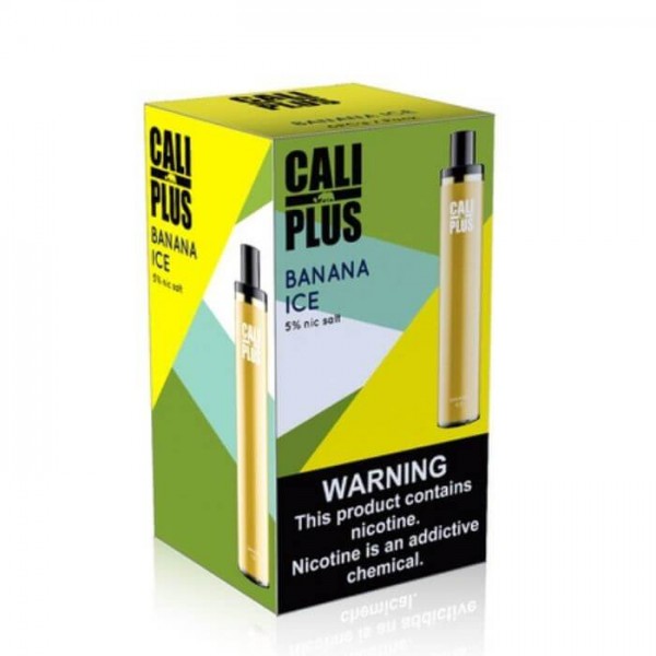 Cali Plus Banana Ice Disposable Vape - 1500 Puffs