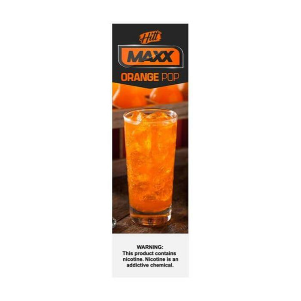 Hitt Maxx Orange Pop Disposable Vape - 1800 Puffs