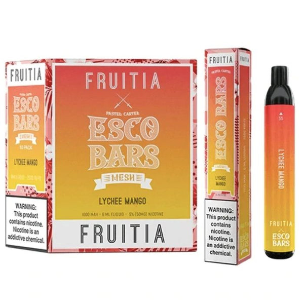 Esco Bars Fruitia Disposable Vape Pen - 2500 Puffs