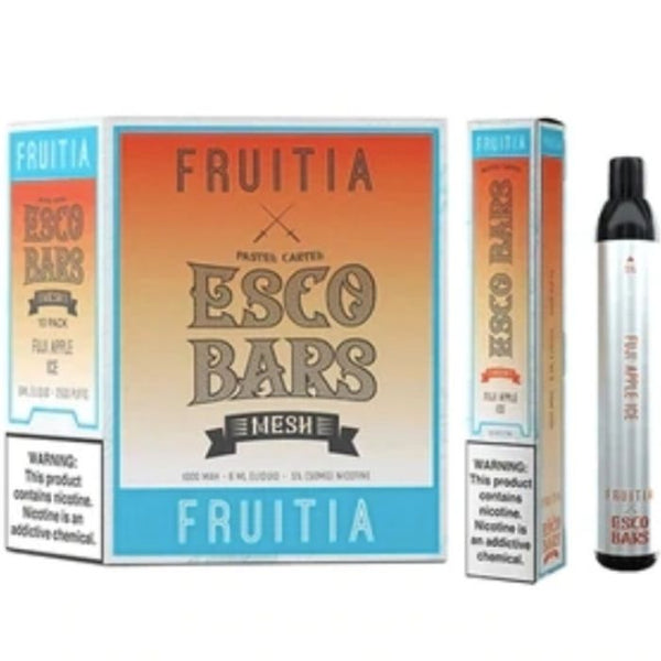 Esco Bars Fruitia Disposable Vape Pen - 2500 Puffs