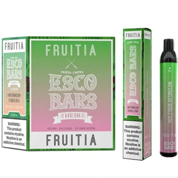 Esco Bars Fruitia Disposable Vape Pen - 2500 Puffs