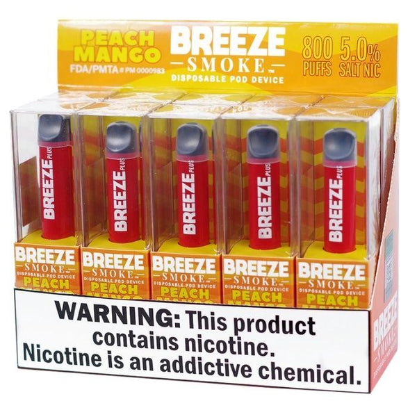 Breeze Disposable Vape 10 Pack - 800 Puffs