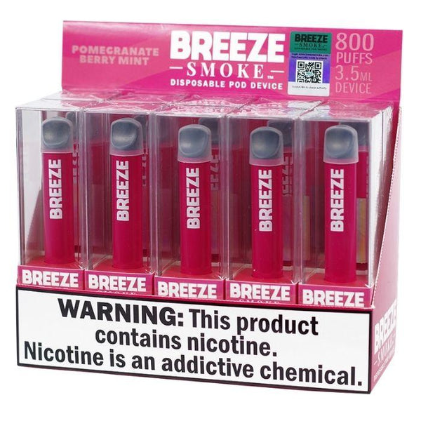Breeze Disposable Vape 10 Pack - 800 Puffs