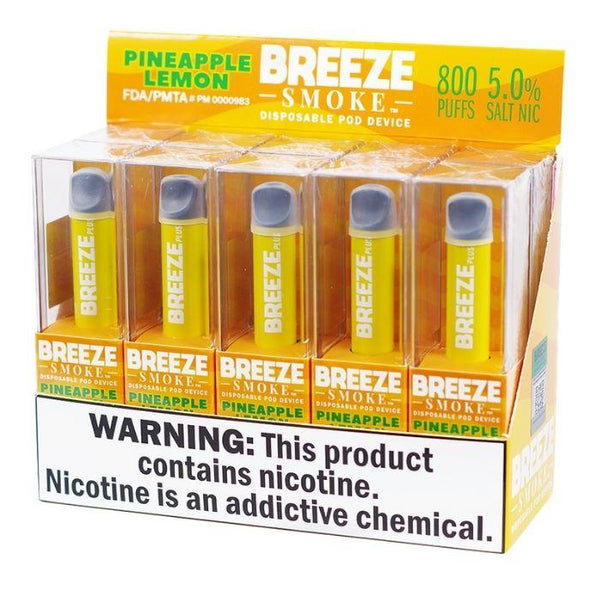 Breeze Disposable Vape 10 Pack - 800 Puffs