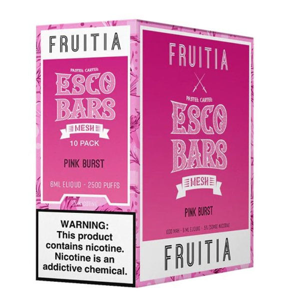 Esco Bars Fruitia Disposable Vape Pen - 2500 Puffs