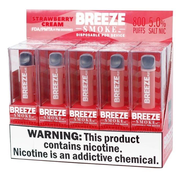Breeze Disposable Vape 10 Pack - 800 Puffs