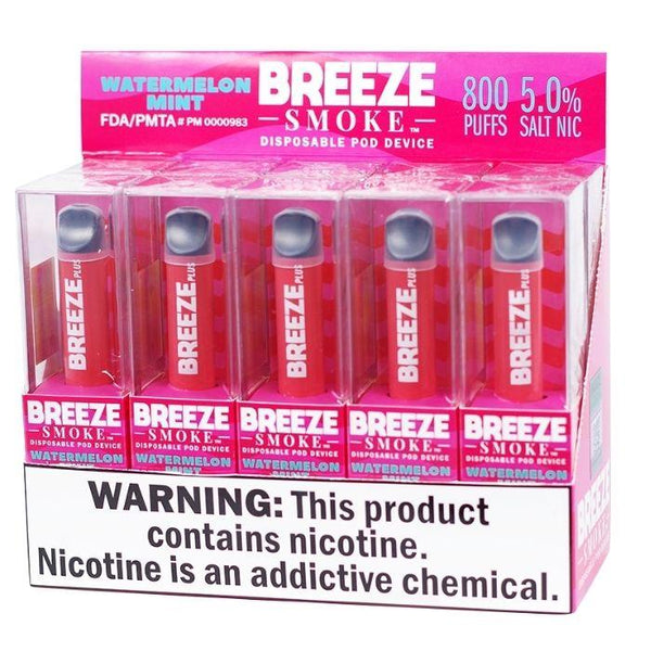 Breeze Disposable Vape 10 Pack - 800 Puffs