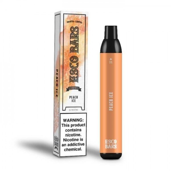 Peach Ice Disposable Vape by Esco Bars Mesh - 2500 Puffs