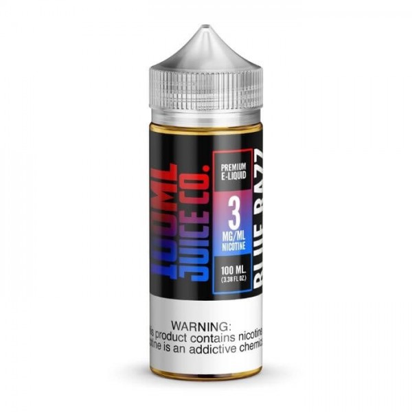 Blue Razz by 100ML Juice Co eJuice