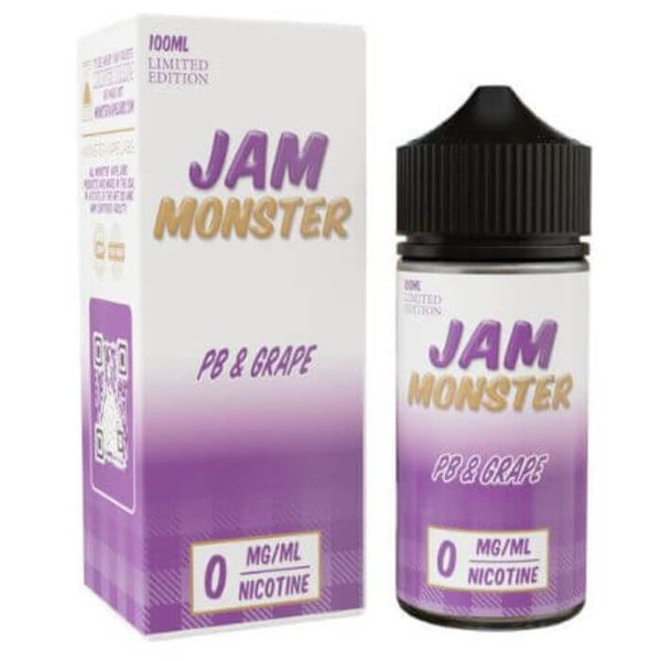 PB & Jam Monster Grape Tobacco Free Nicotine Vape Juice by Jam Monster