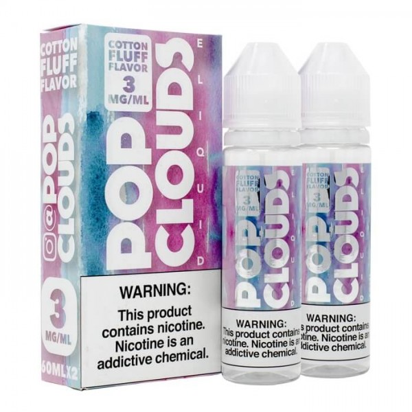 Cotton Fluff (120ml) by Pop Clouds E-Liquid