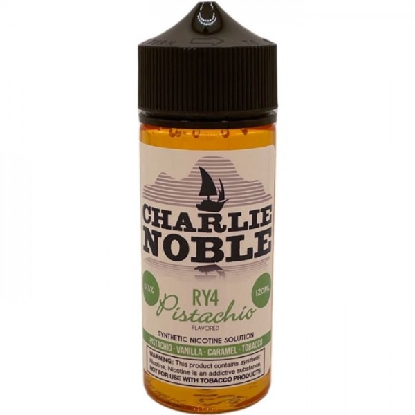 Pistachio RY4 Tobacco Free Nicotine Vape Juice by Charlie Noble E-Liquid
