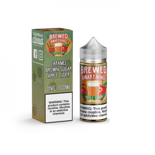 Brewed Awakening Apple Cider by Caribbean Cloud Company eJuice