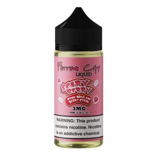 Scary Berry Cereal Monster Tobacco Free Nicotine Vape Juice by Ferrum City Liquid