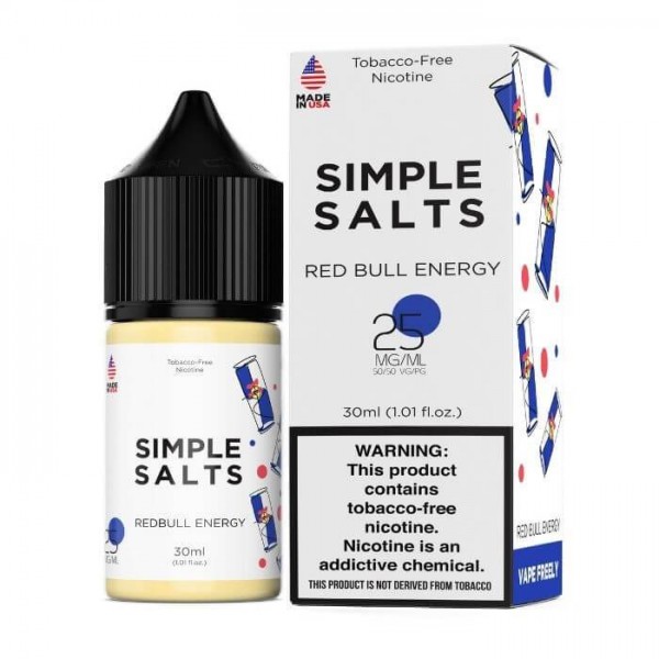 Energy Tobacco Free Nicotine Salt Juice by Simple Salts