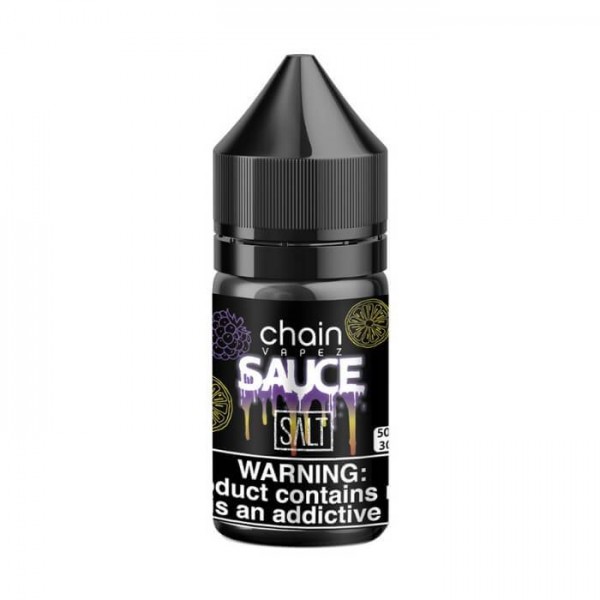 Sauce by Chain Vapez Nicotine Salt E-Liquid