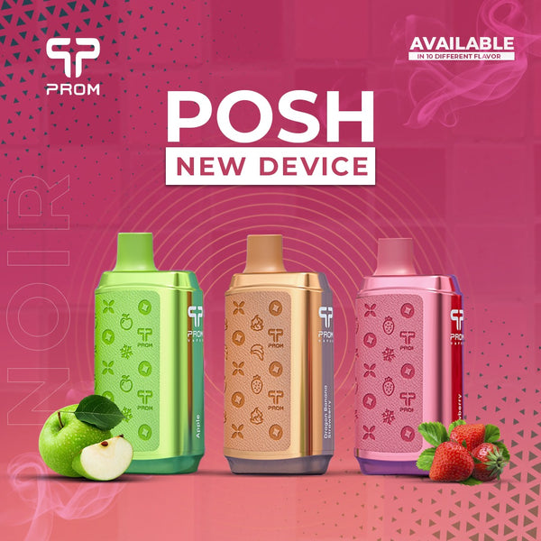 Posh Prom Noir Disposable Vape - 5500 Puffs