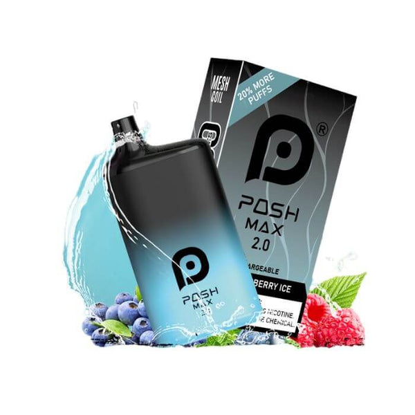 Posh MAX 2.0 Disposable Vape - 5200 Puffs