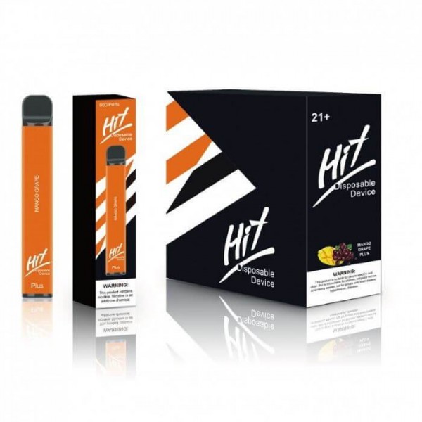 Hit Plus Mango Grape Disposable Vape - 600 Puffs