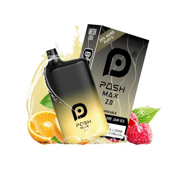 Posh MAX 2.0 Disposable Vape - 5200 Puffs