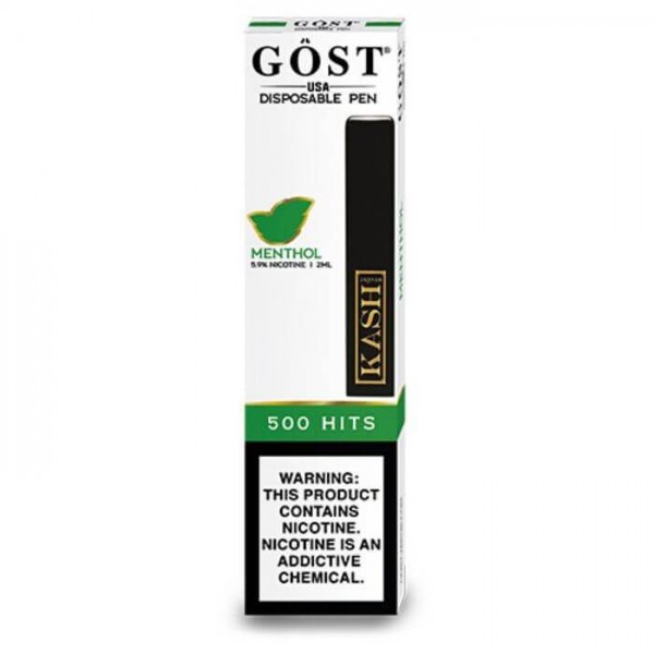Kash Gost Menthol Disposable Vape - 500 Puffs