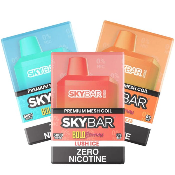 SKYBAR Bold Zero Disposable Vape - 5000 Puffs