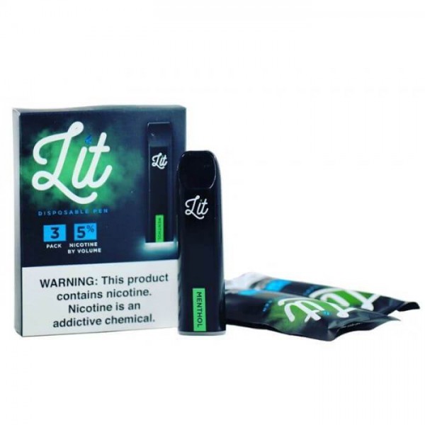 Lit Menthol Disposable Vape - 200 Puffs