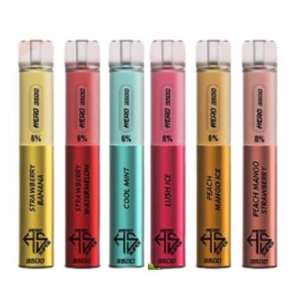 Hero Super 3500 Disposable Vape - 3500 Puffs