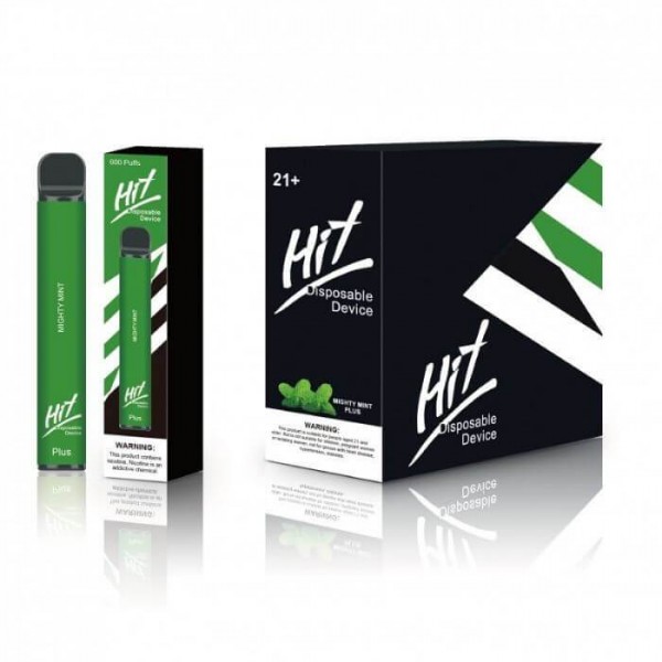 Hit Plus Mighty Mint Disposable Vape - 600 Puffs