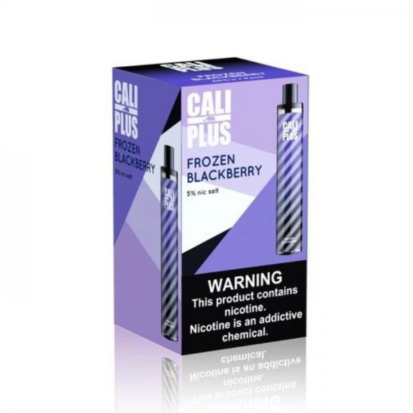 Cali Plus Frozen Blackberry Disposable Vape Pen - 1500 Puffs