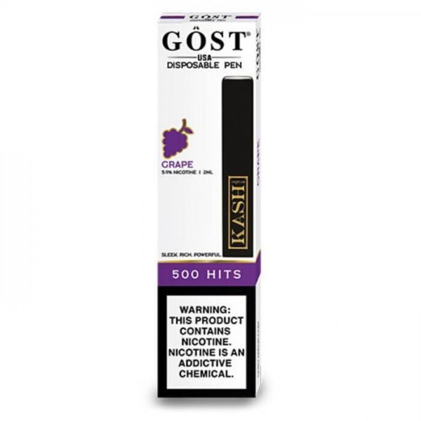 Kash Gost Grape Disposable Vape - 500 Puffs