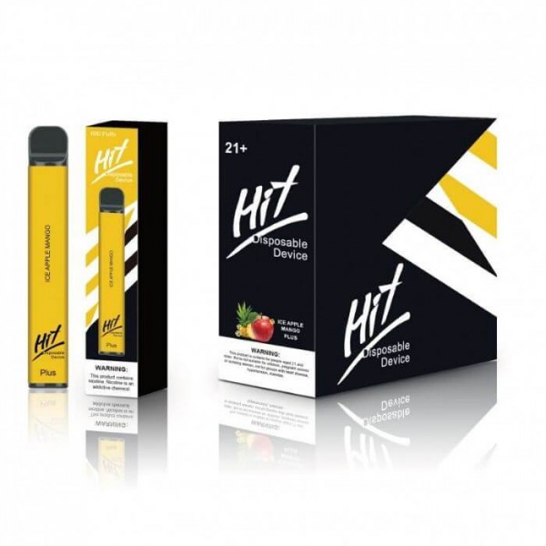 Hit Plus Ice Apple Mango Disposable Vape - 600 Puffs